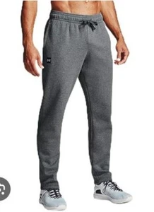 Herren 3XL Under Armour Jogginghose SweatPant Fleece grau spitz zulaufend sportlich lockere Passform NEU - Bild 1 von 8