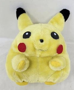 Nintendo 7" Chubby Pokemon Pikachu Stuffed Animal Plush Vintage *Read* - Picture 1 of 6
