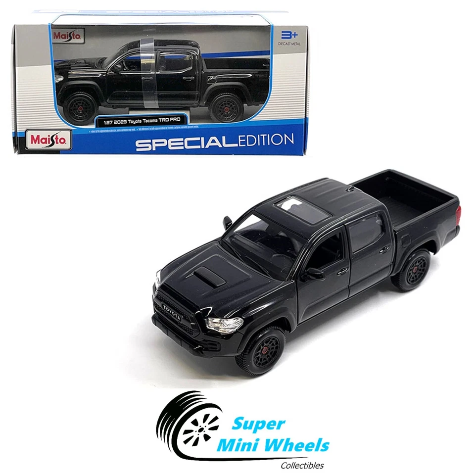 Toyota Tacoma TRD Pro Maisto 1:27 2023 - negro - exclusivo de Mijo Foto 1 de 1