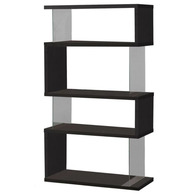 Coaster 800340 Asymmetrical Snaking Bookcase