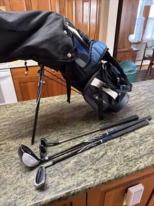 WALTER HAGEN JR SERIES 1 RH GOLF SET DRIVER PUTTER IRON Height Kids - Picture 1 of 11