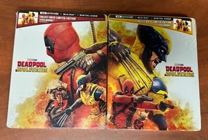 BOTH Deadpool and Wolverine Steelbooks (4K UHD + Blu-ray + Digital) New/Sealed - Imagen 1 de 9