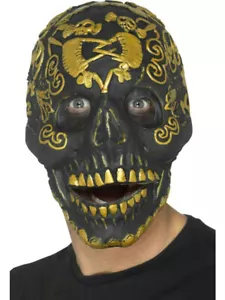 Smiffy's Deluxe Masquerade Skull Mask Foam Latex Halloween Costume Accessory - Picture 1 of 1