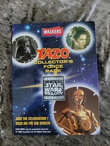 1996 British Star Wars Tazos Album with 4 missing "Pogs"- - Picture 1 of 7