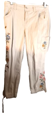 Style & Co. Mujer 6 Bordados Capri Tostado 30/22 Usado Foto 1 de 4