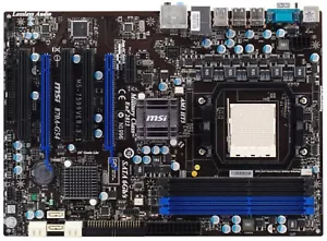 MSI 870A-G54, Socket AM3, AMD Motherboard - Picture 1 of 1