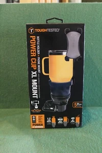 Tough & Thirsty Power Cupholder Bottle & Phone Mount XL 40 Oz Cup Holder - New - Photo 1 sur 6