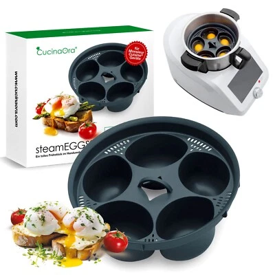 CUCINAORA® CucinaOra steamEGGS - Monsieur Cuisine Smart & Connect Accesorios huevos escalfados