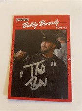 The Bev Bobby Beverly Signed ICW NHB Deathmatch Wrestling Series 3 Trading Card