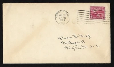 #681 2c Ohio River Canalization - Lock #5 Monongahela River- FDC Evansville - Image 1 of 2