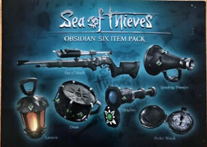 Pack de six articles Sea of Thieves Obsidian DLC - Code vapeur (Xbox lire description)
