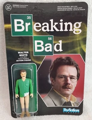 Figuras de reacción Funko X Super 7 figura de acción Breaking Bad Walter White Unpunch Foto 1 de 4