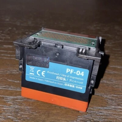 Canon PrintHead PF-04 For Canon ImagePrograf Printers SOLD AS IS / ERROR MESSAGE - Image 1 of 4