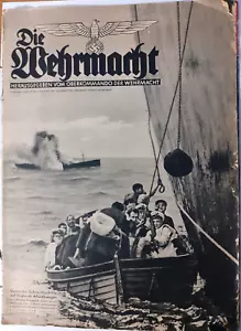 RIVISTA "DIE WEHRMACHT" 09 aprile 1941-N°8-CM. 37 X 27 - Bild 1 von 3