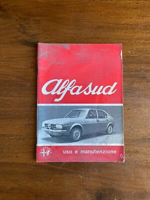 Uso e Manutenzione - Alfa Sud - Immagine 1 di 4