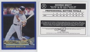 2018 Panini Donruss Retro 1984 Holo Blue George Brett #241 HOF