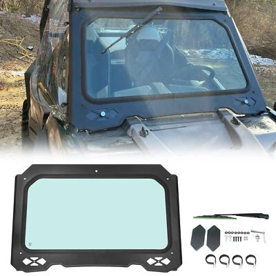 UTV Full Windshield Front For Polaris RZR 900 / XP 1000/ XP Turbo 14-18 Glass - Imagem 1 de 4