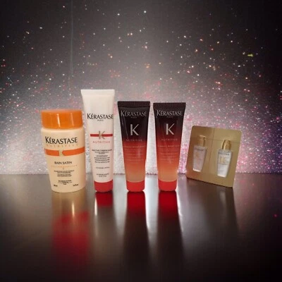 Kérastase Nutritive - Shampoo, Night Serum, Blow Dry Milk, Beautifying Hair Oil - Image 1 of 4