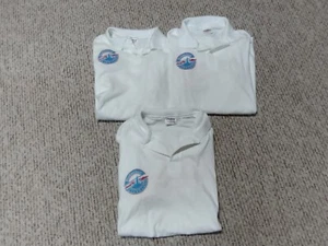 Vintage 80s 90s BUDWEISER Beer M/L Employee Work Racing Shirt Lot 3 Cleveland OH - Picture 1 of 4