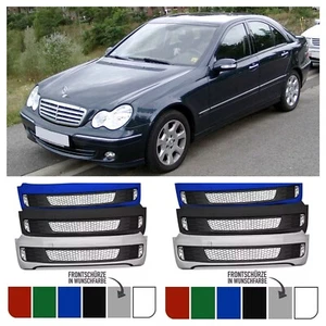 Mercedes W203 S203 2004-2007 C-Klasse Stoßstange vorne in Wunschfarbe lackiert - Bild 1 von 2