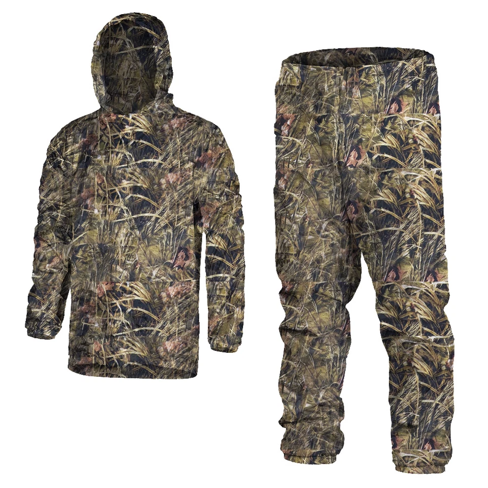 OVERSIZED REED Camouflage SET Pants and Jacket Suit Sedge Camo Set masking suit - Image 1 of 4