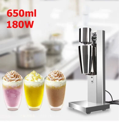 650ml electric milkshake machine protein shaker bar mixer cocktail shaker 180W de - Image 1 of 4