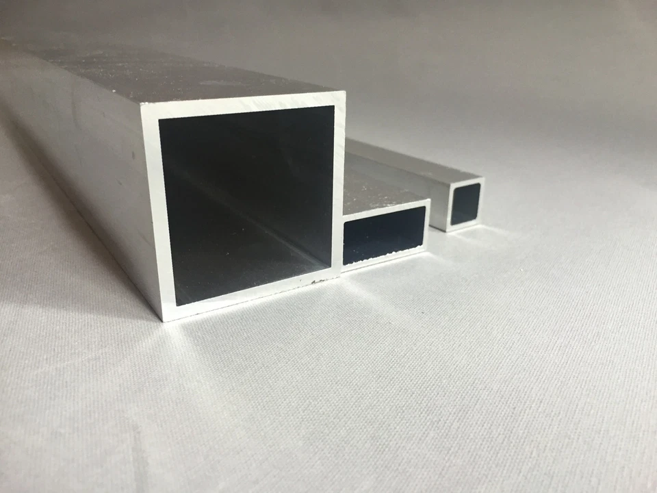Aluminium Alu Square / Aluminium Rectangle Tube Aluminium Square Tube Length 500mm - 2000mm - Image 1 of 1