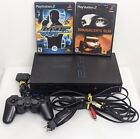 Sony PS2 Fat Console Bundle With Cords, Controller, 007 & Smuggler's Run Games*