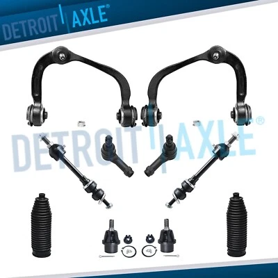 Kit de suspensión de brazo de control superior delantero 4x4 10 piezas para Ford F150 Lincoln Mark LT Foto 1 de 4