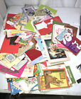 Riesige Grußkarte Set Weihnachten Geburtstage Feiertage Valentinstag Vintage 120 Plus