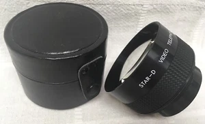 Star-D Video Tele 2.0X Hi-Resolution Objektiv Japan - Bild 1 von 11