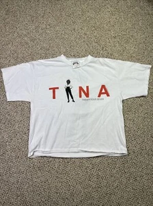 Vintage Tina Turner Tour T-Shirt Twenty Four Seven Tour 1999 Giant Cropped Large - Picture 1 of 15