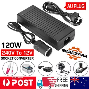 240V to 12V Car Cigarette lighter Transformer Power Supply 12V Socket AUS - Picture 1 of 12