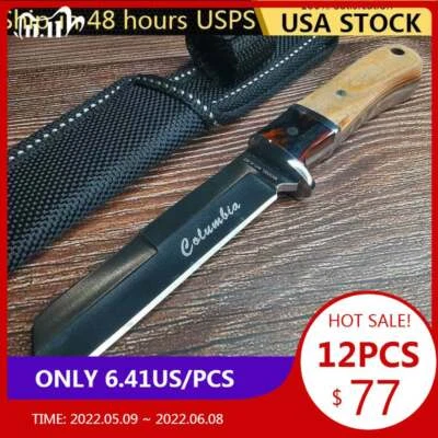 12X 小号轻便多功能狩猎生存战术固定刀 — 第 1/4 张图片