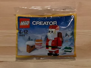 Lego Christmas Jolly Santa Claus Polybag Set 30478 New Sealed Retired Build Xmas - Picture 1 of 4