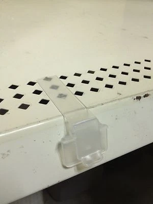 250袋吸顶架标志支架龙夹适用于贡多拉搁架 — 第 1/3 张图片