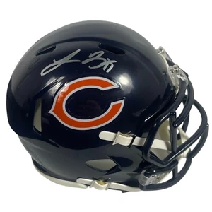 Lance Briggs Signed Bears Speed Mini Helmet Beckett Witness BAS COA - Picture 1 of 3