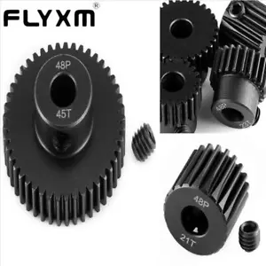 Engranaje de motor FLYXM acero 17-45T 48P para motor de eje 1:10 1:8 1:6 1:5 RC 3,17/5 MM - Imagen 1 de 41
