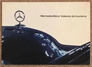 MERCEDES-BENZ RANGE Car Sales Brochure JAN 1965 #P1097/5 f165 FRENCH TXT 230SL+ - Picture 1 of 3