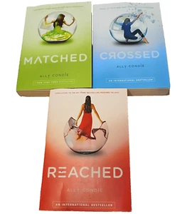 Ally Condie Matched Trilogy Paperback Books Matched-Reached-Crossed - Picture 1 of 13