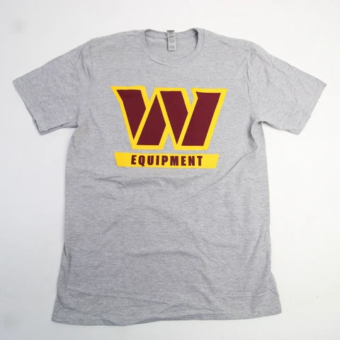 Washington Commanders Gildan Softstyle Short Sleeve Shirt Men's Gray New Cover