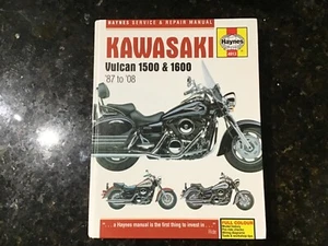 KAWASAKI VULCAN 1500 & 1600 1987 to 2008 SERVICE REPAIR MANUAL BY HAYNES - Picture 1 of 6