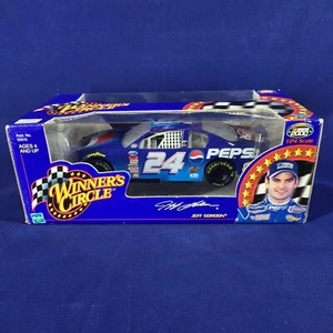 2000 Jeff Gordon #24 NASCAR Winners Circle Pepsi 1:24 Diecast Hasbro Blue - Picture 1 of 8
