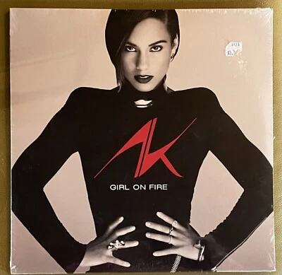 Alicia Keys ‎– Girl On Fire -  RCA ‎– 88697-94182-1 - 2 x Vinyl - Sealed New - Image 1 of 2