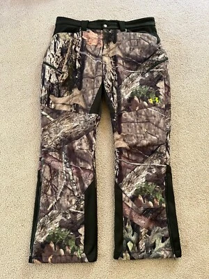 Pantalones camuflados Under Armour Storm 1 Stealth polar roble musgo para hombre 38/32 Foto 1 de 4