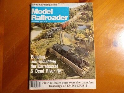 MODEL RAILROADER Magazine February 1980 - Image 1 of 2