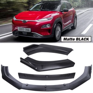 Kit de carrocería del labio inferior con divisor de parachoques delantero para Hyundai Kona eléctrico 19-21 - Imagen 1 de 16