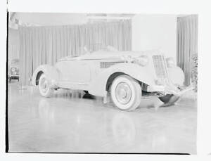 Twenty years ago, in 1935, this Auburn Supercharged Speedster  - 1955 Old Photo
