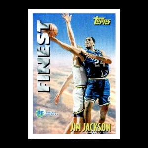 Jim Jackson 1995-96 Topps Mystery Finest Refractor #M6 Mavericks - Picture 1 of 2