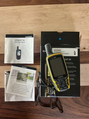 Garmin GPSMAP 64 Handheld GPS and GLONASS receiver - Image 1 of 4